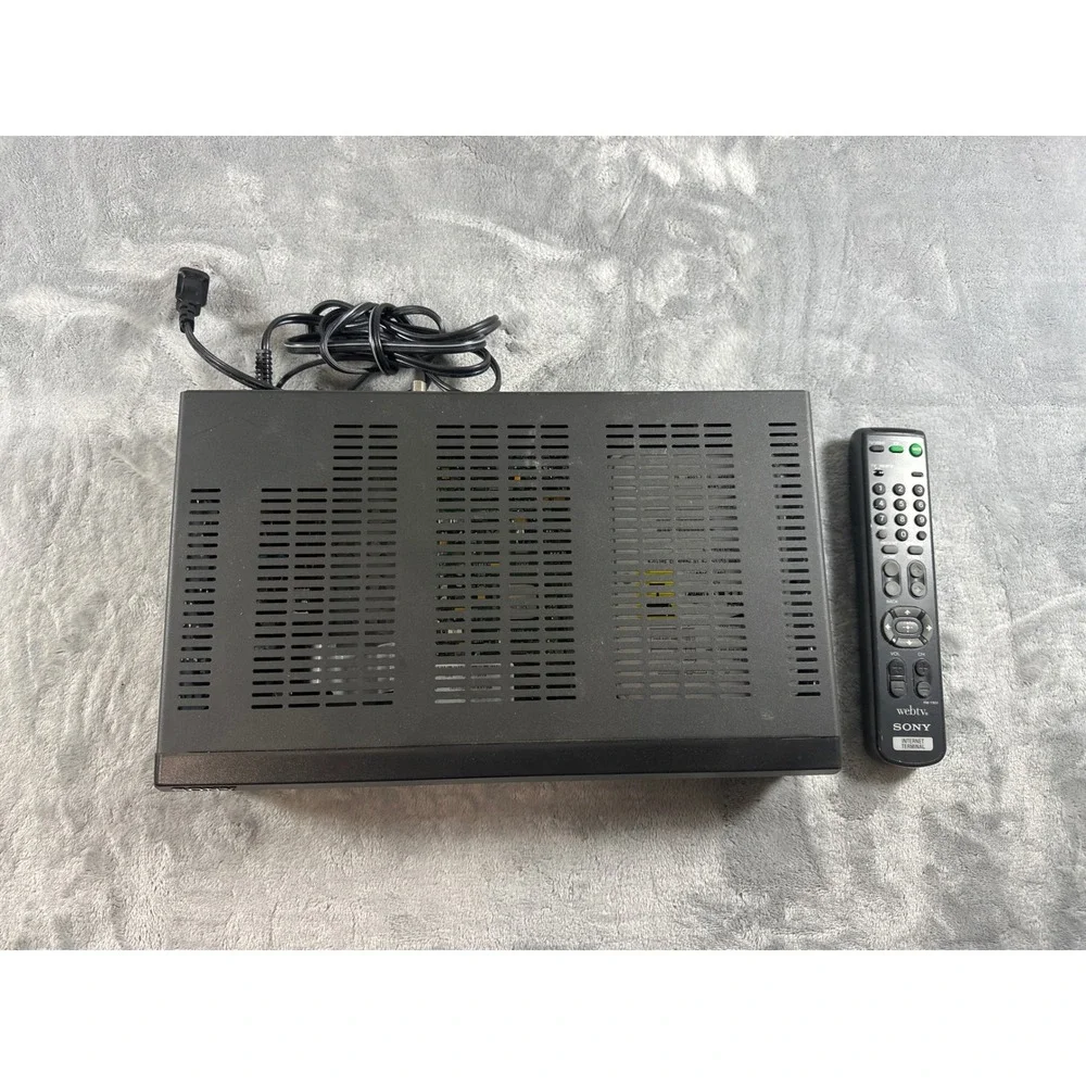 Sony Internet Terminal INT-W200 WebTV Plus Receiver with Remote Vintage 1999